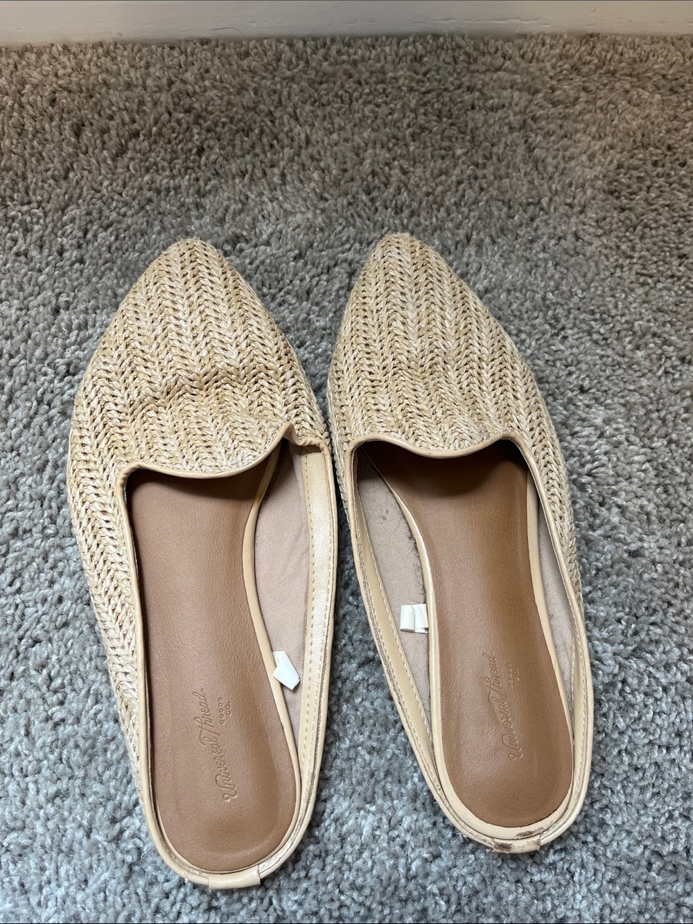 Universal Thread Rafia Flats